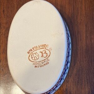 Boleslawiec Polish Pottery Oval Dish